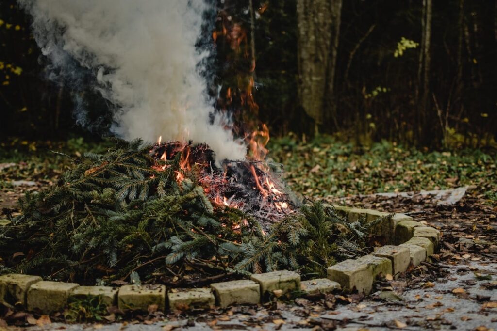 Enhancing the Effectiveness of Fire Pits to repel mosquitoes