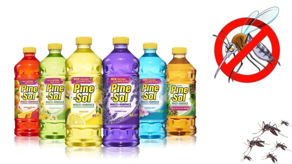 Pine Sol as mosquito repellent