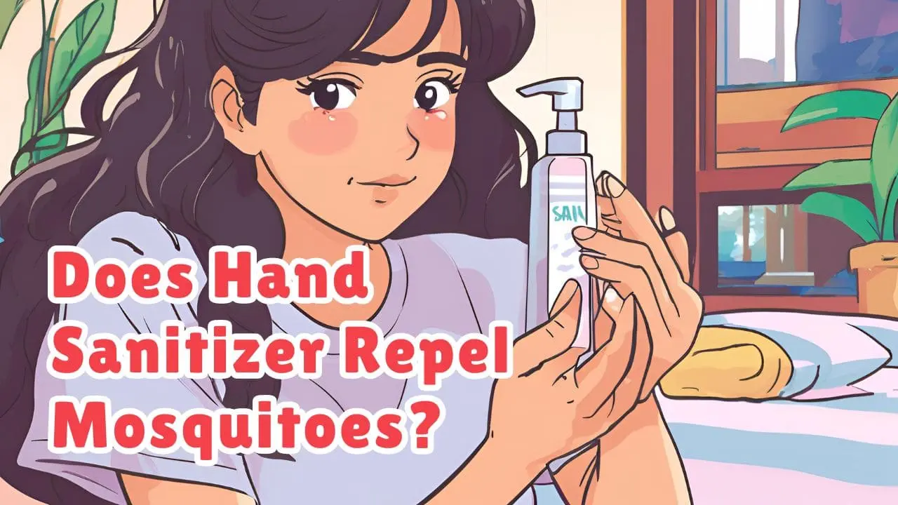 Does hand sanitizer repel mosquitoes