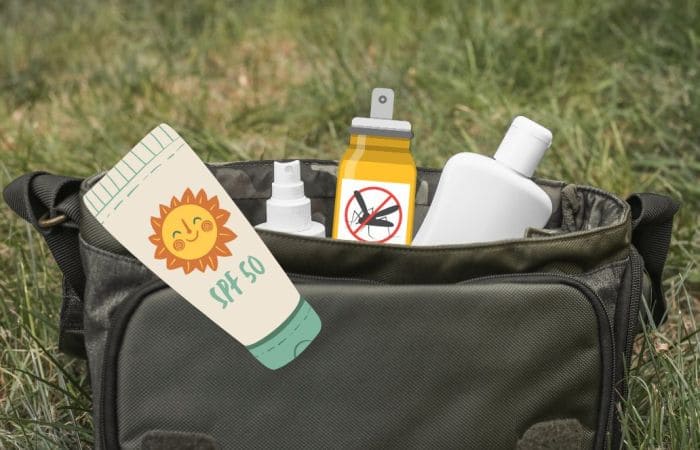 What do you apply first, Sunscreen or mosquito spray