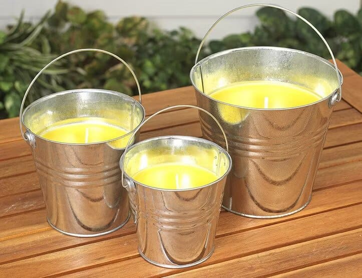 Citronella candle bucket​