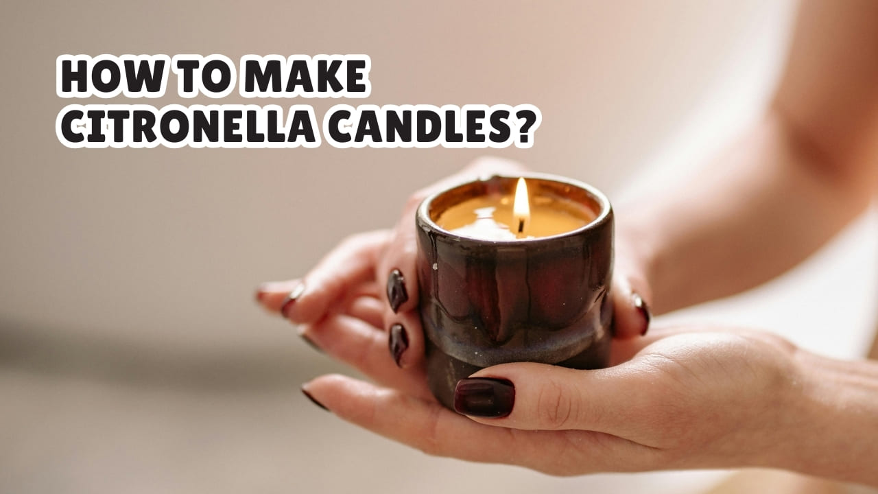 How to Make Citronella Candles?