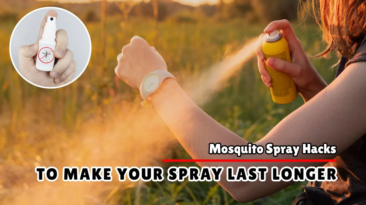 Make Your Mosquito Spray Last Longer