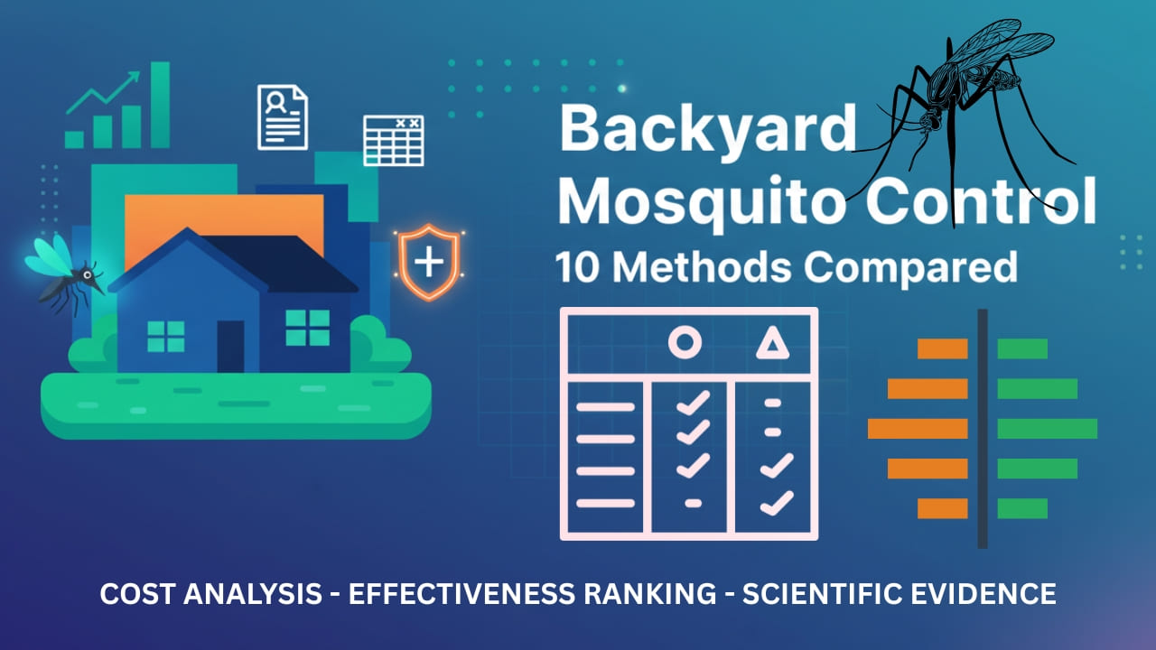 Backyard Mosquito Control 10 Methods Compared