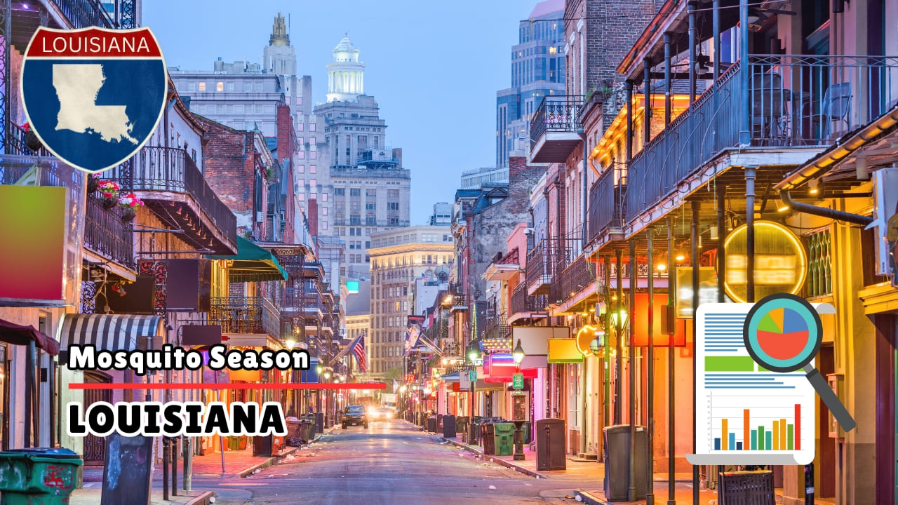 Mosquito Season in Louisiana Peak Months and Climate Trends