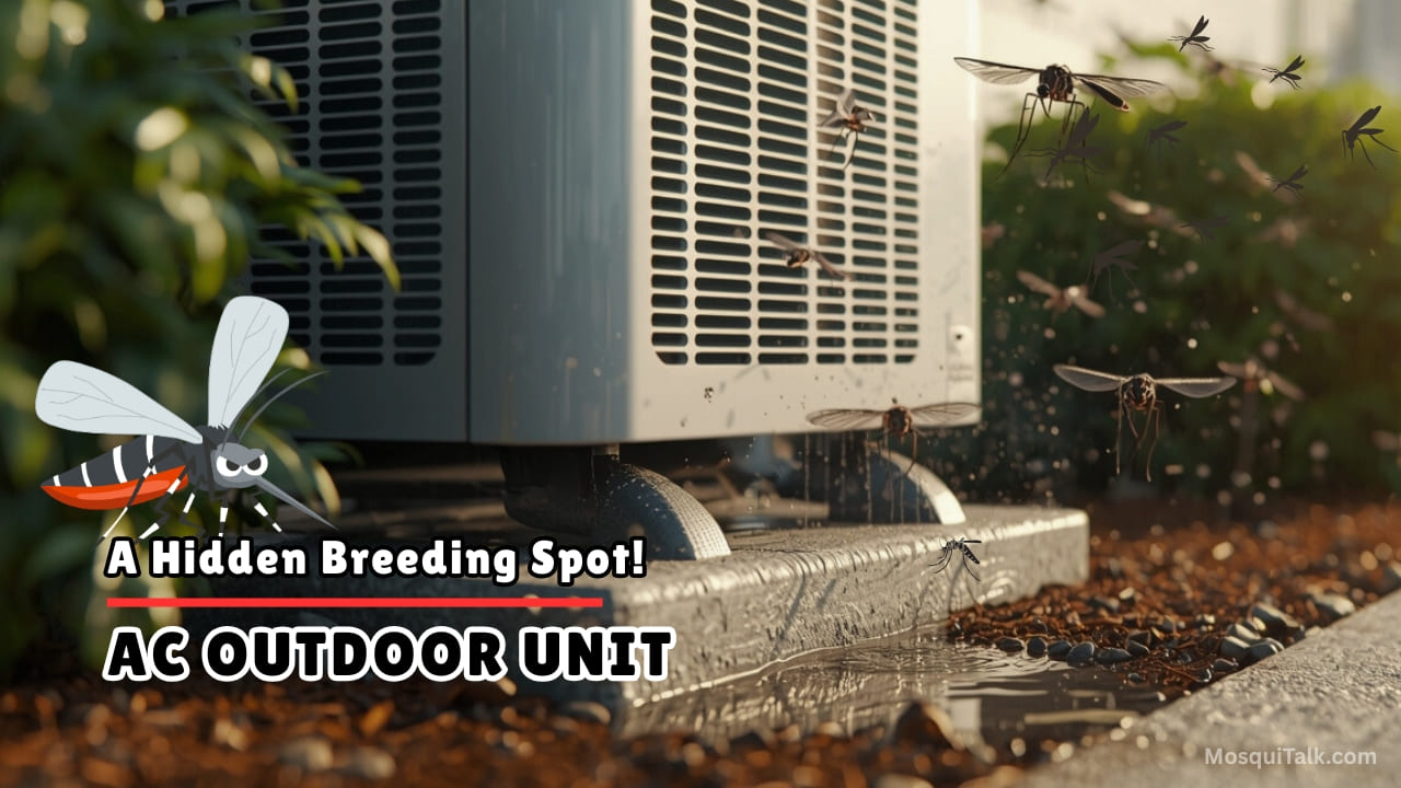 Mosquitoes Around Your Outdoor AC Unit A Hidden Breeding Spot!