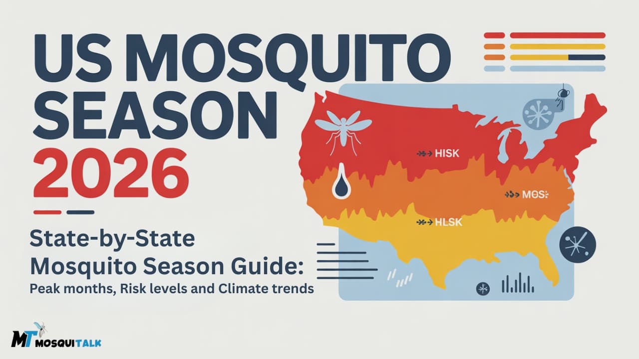 US Mosquito Season 2026 - State By State