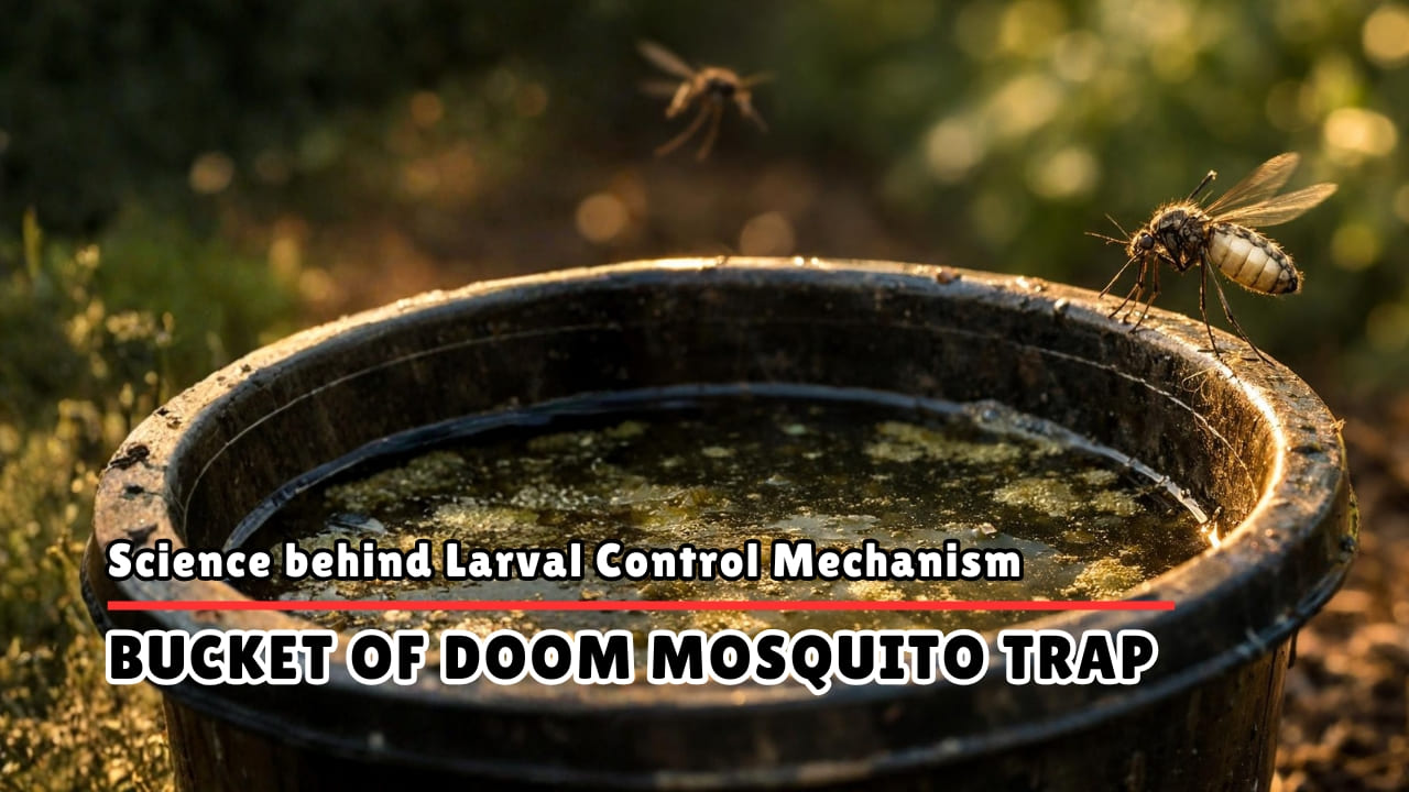 Bucket of Doom Mosquito Trap - Mechanism and Science