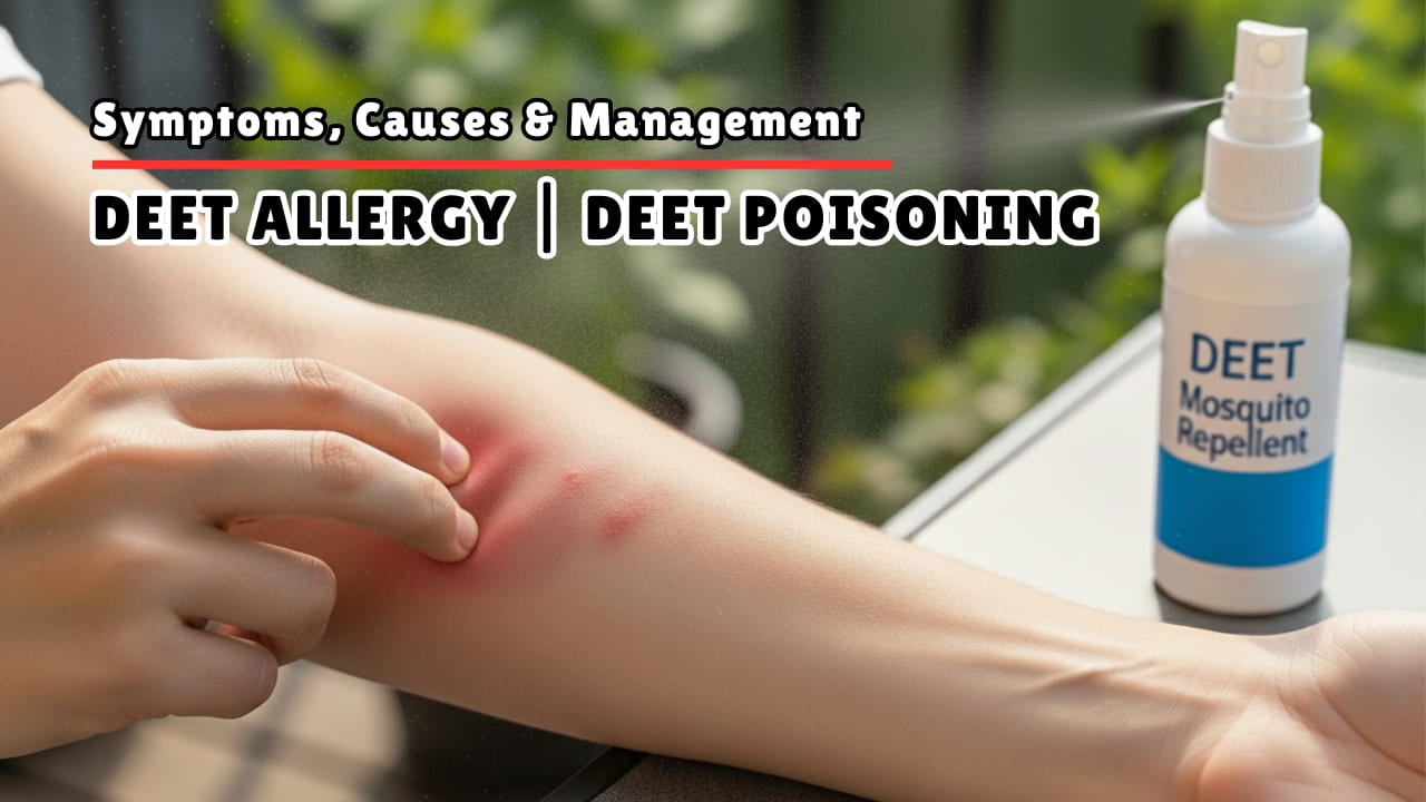 DEET Allergy Symptoms, Causes, and How to Manage It