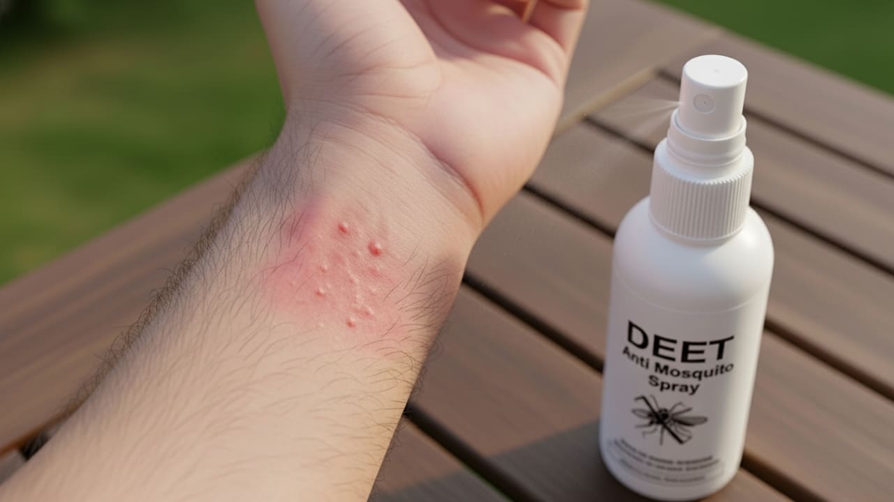 DEET Allergy Symptoms - Rashes and Blisters