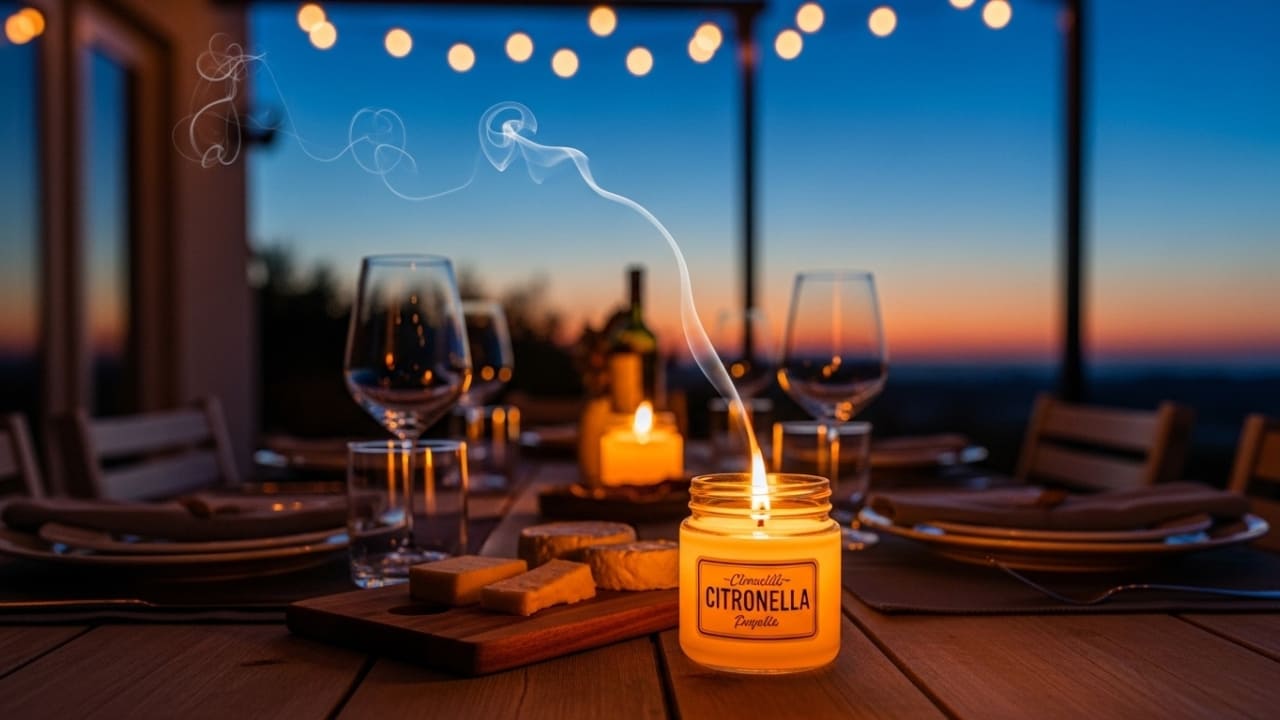 Do Citronella Candles Repel Mosquitoes​