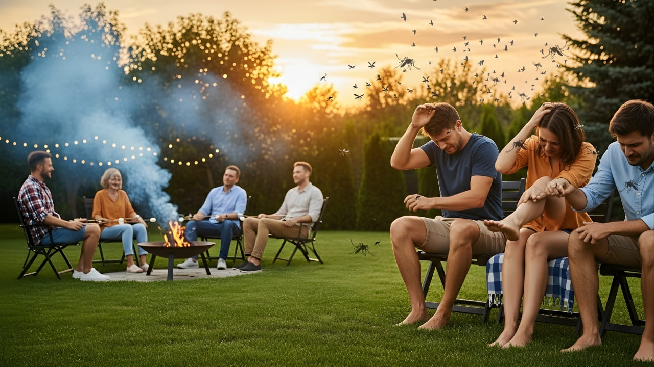 Does Smoke Keep Mosquitoes Away or Just Reduce Them