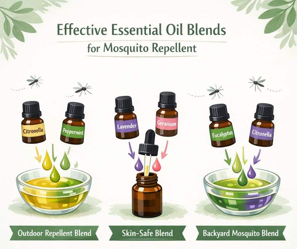 Essential Oil Mosquito Repellent Blends