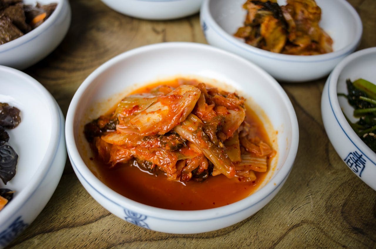 Fermented foods — kimchi, sauerkraut, miso, kombucha