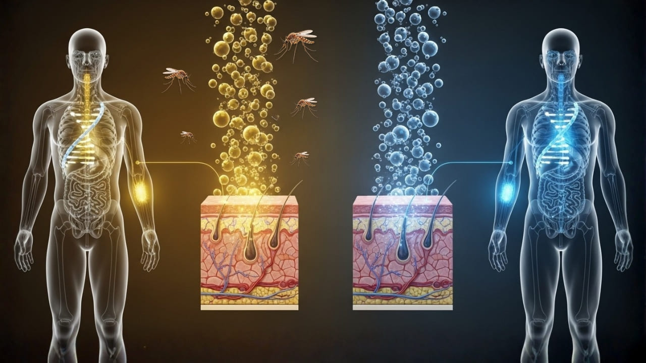 Role of Genetics in Mosquito Attraction