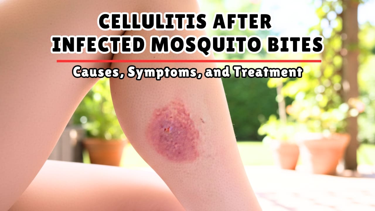Infected Mosquito Bites and Cellulitis - Causes, Symptoms, and Treatment