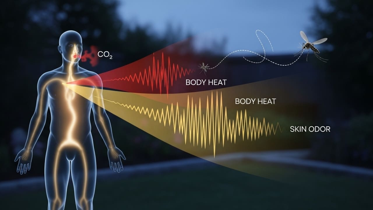 Mosquito Host Seeking Process