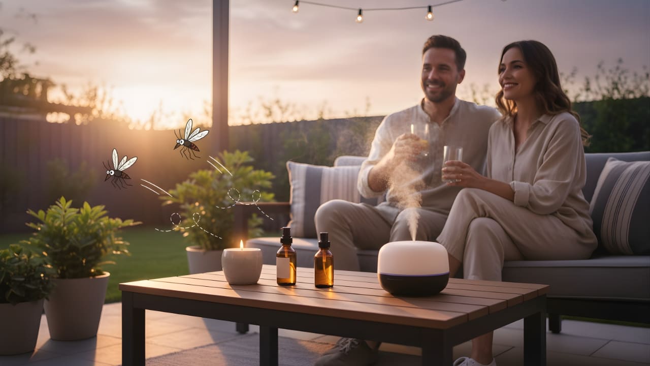 Using Essential Oils Outdoors for Mosquito Protection