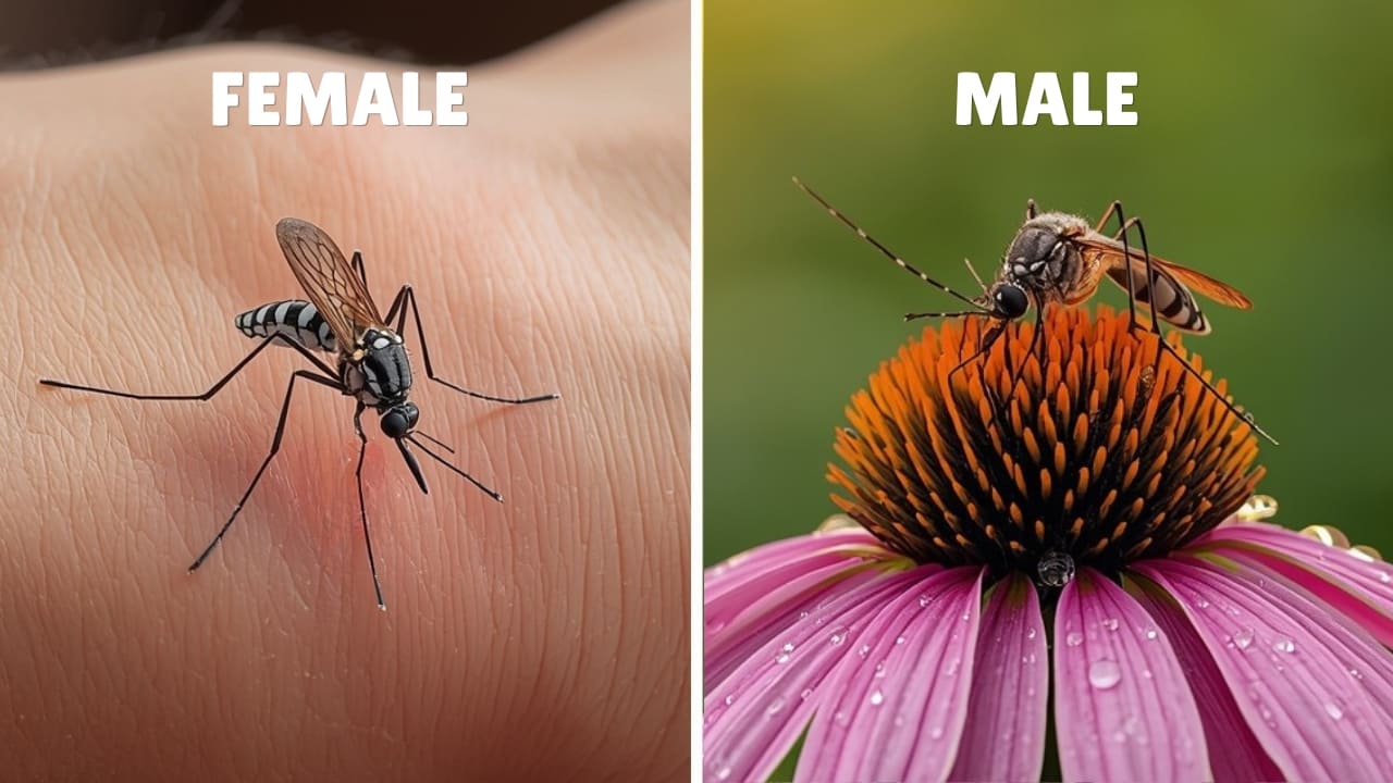 What Do Mosquitoes Eat - Male vs. Female Mosquitoes