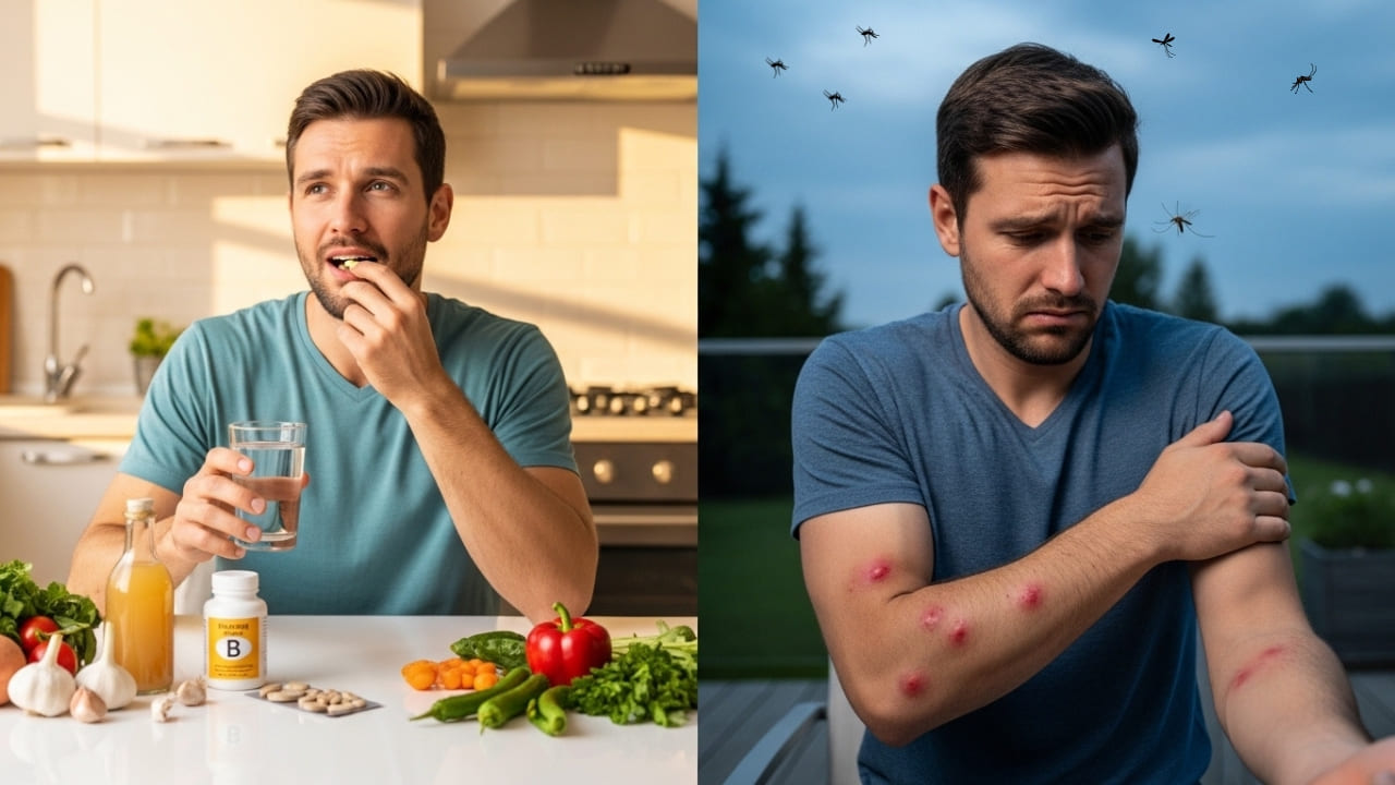 What to Take Orally to Prevent Mosquito Bites - Pills, Vitamins, Diet, and Supplements