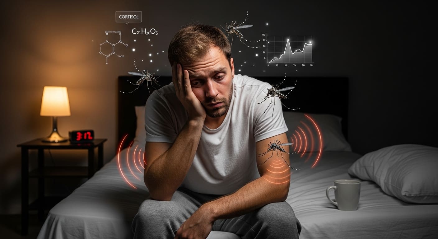 Can Stress Make You More Attractive to Mosquitoes