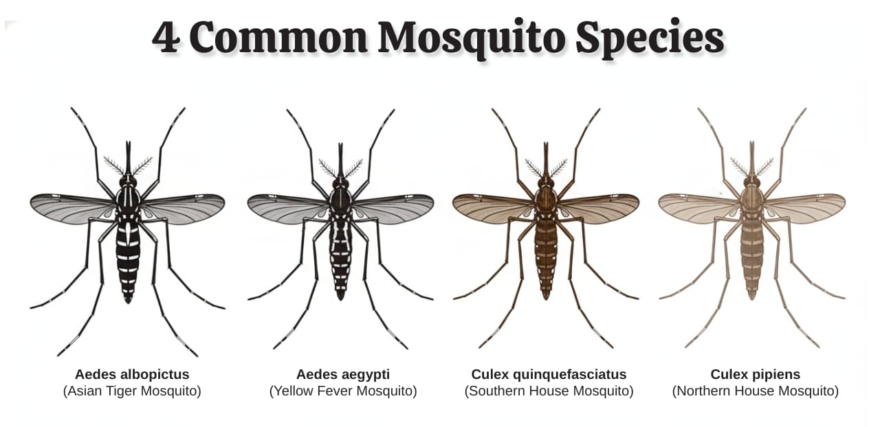 Common Mosquito Species
