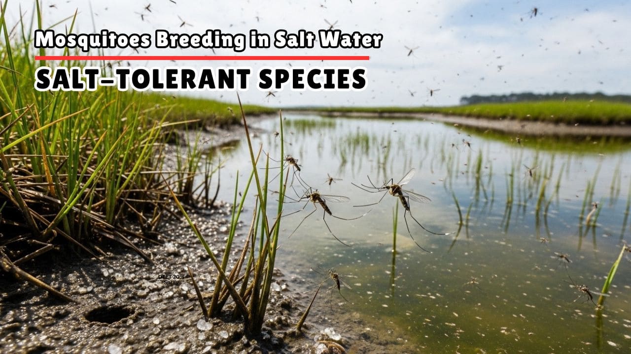 Do Mosquitoes Breed in Salt Water