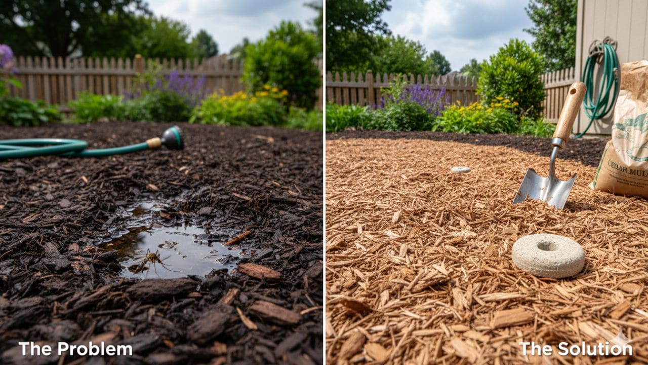 Get Rid of Mosquitoes in Mulch Beds in 9 Steps