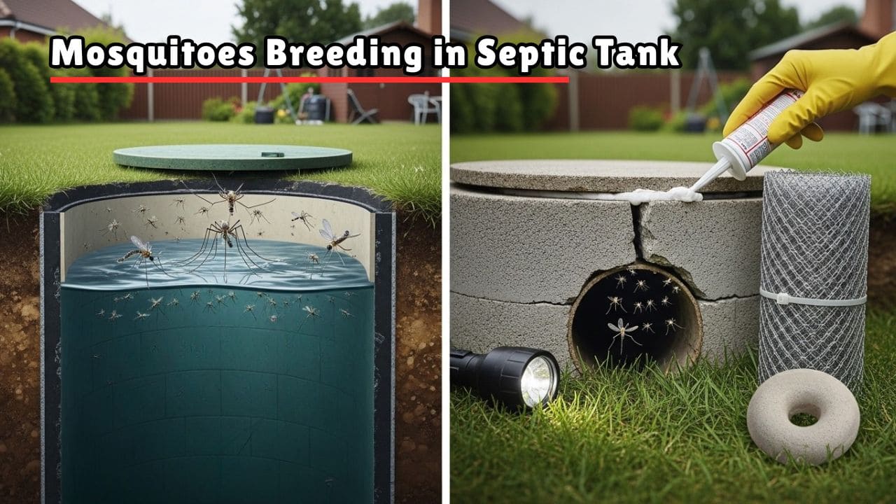How to Prevent Breeding of Mosquitoes in Septic Tank