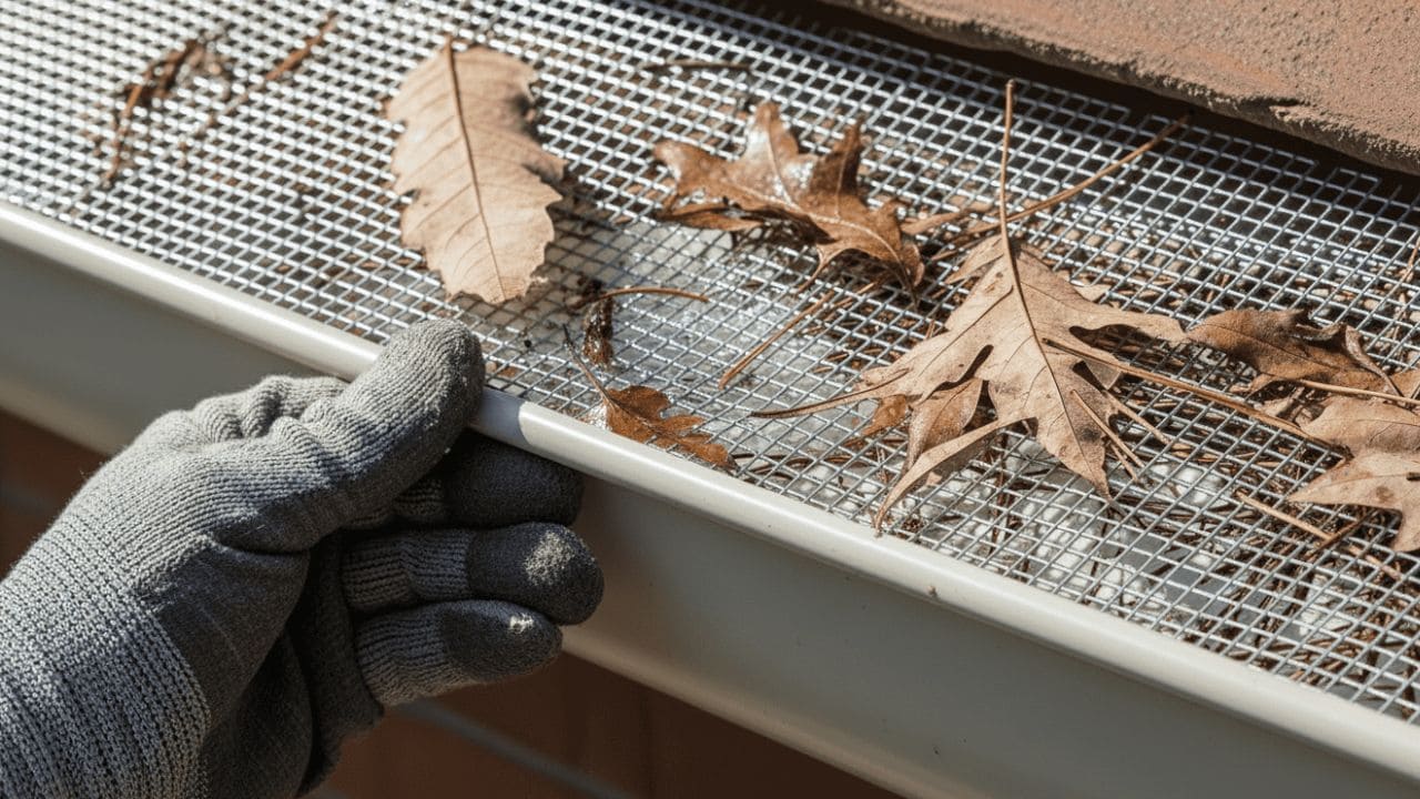 Install Gutter Guards to Prevent Future Clogs