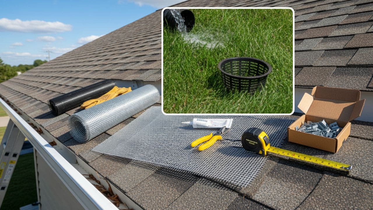 Install Gutter Guards to Prevent Future Clogs