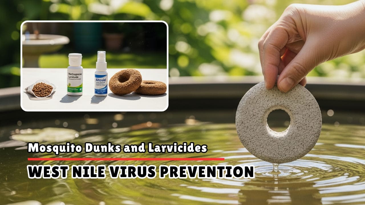 Mosquito Dunks and Larvicides for West Nile Virus Prevention