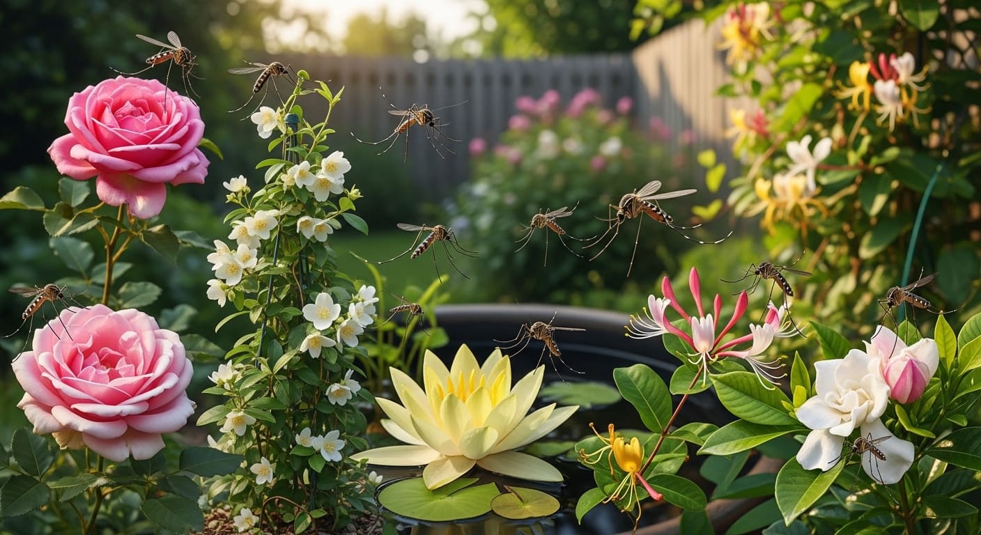 What Flowers Attract Mosquitoes
