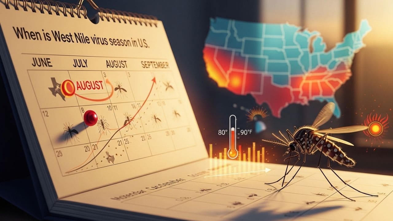 When is West Nile Virus Season in the US