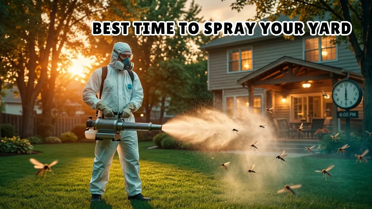 Best Time to Spray for Mosquitoes in Your Yard