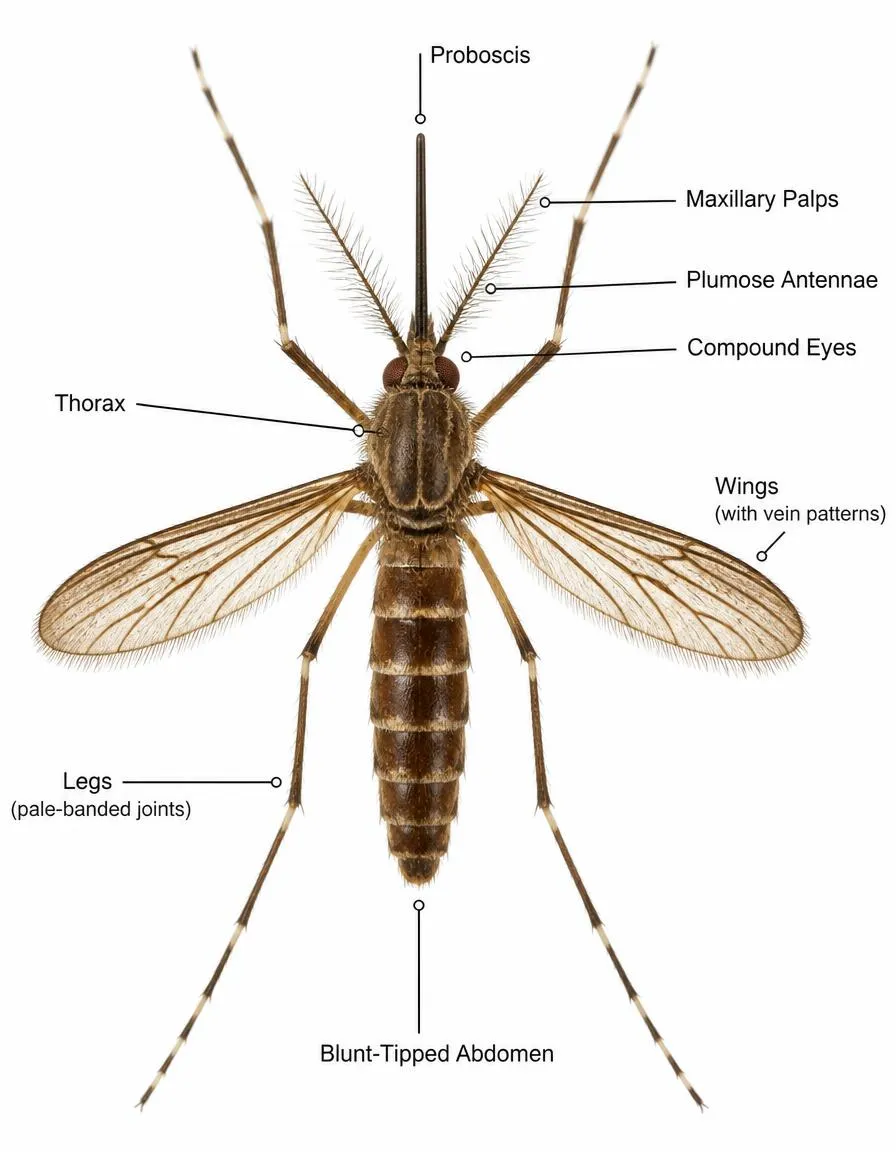 Culex Mosquito Species Characteristics